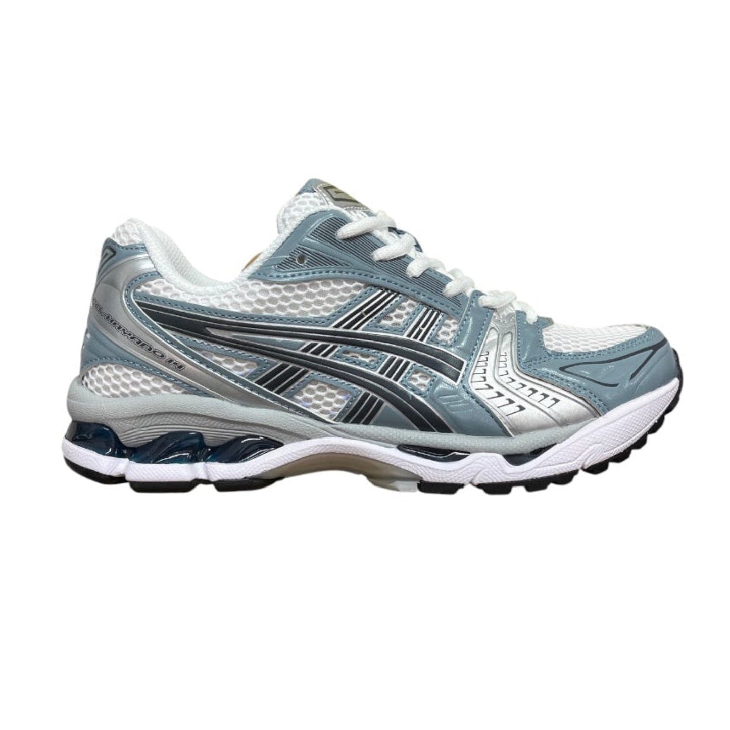 ASICS Gel-Kayano 14 – Blanco y Azul turquesa