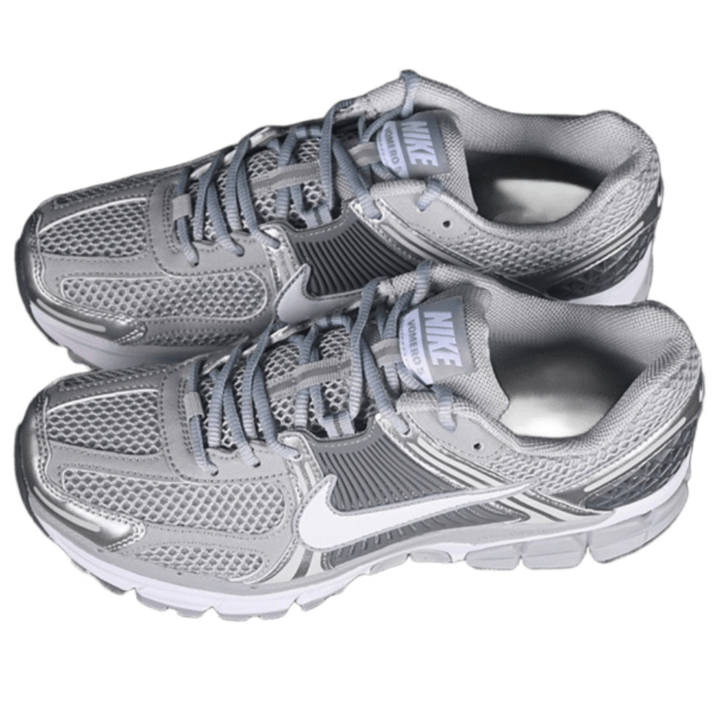 Nike Zoom Vomero 5 – Gris y Plateado